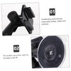 CAXUSD Car Camera Mount Action Camera Car Mount Suction Cup