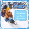 10 Pack Snowball Maker Toy, Winter Snow Sled Outdoor Snow