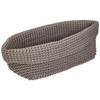 Blomus Crochet Tela Bread Basket Utensil Box Basket L Taupe