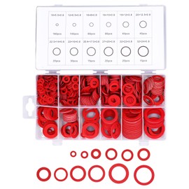 600PCS Flat Washer Assortment Insulation Alloy Steel Paper Fiber Sealing Gasket Multiple Sizes