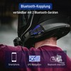 LEXIN B4FM Motorrad Bluetooth Headset, Helm Intercom, Kommunikationssystem für bis
