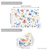 Hikosiya Hyqa011 Electrostatic Sticker, Window Sticker, Fish, Aquarium, Scandinavian Style,