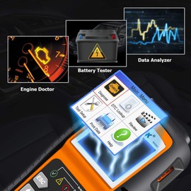 NEXPEAK OBD2 Scanner, NX501 Enhanced OBD II Auto Code Reader, Car Diagnostic Scan Tool Vehicle Check Engine Light Analyzer for All OBDII Vehicles After 1996 Colorful