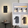 LED Reading Light Wall Mounted Lamp with 3 Brightness Dimmable