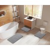 Yimobra Yimobra Memory Foam Bath Mat Set, Non Slip Super