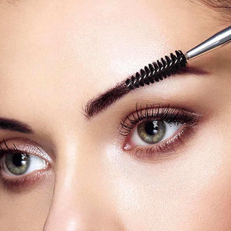 Eyebrow Brush Eyelash Separator Brow Comb Eyebrow Comb 3-in-1 Makeup