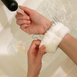 Face Washing Wrist Towel Band 02 Face Washing Wrist 1pc - Blue 9ea