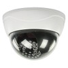 Konig Dummy Cctv Dome Camera With Ir Leds That Light