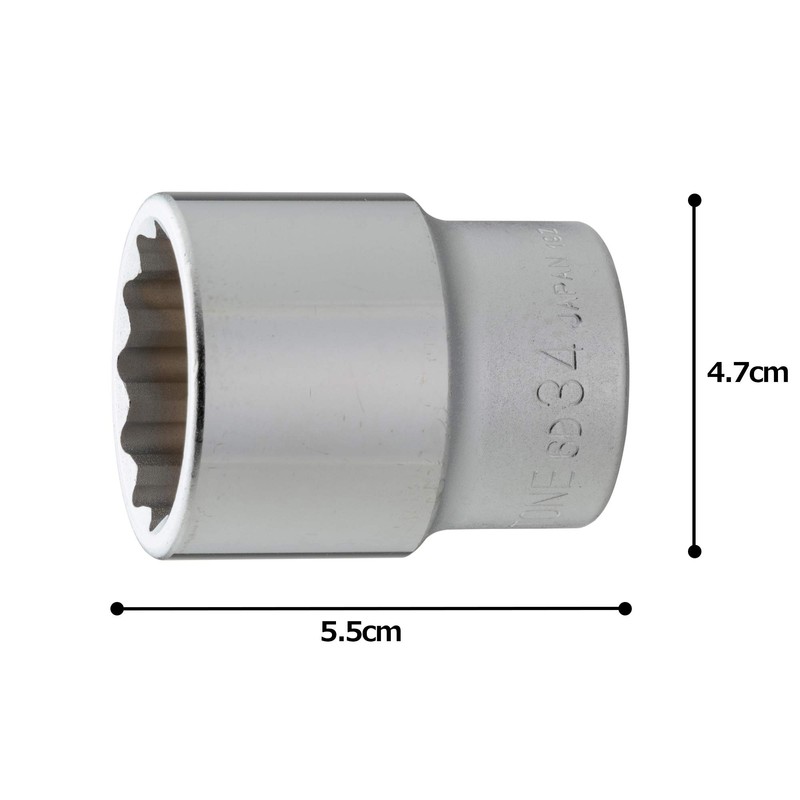 Tone Socket (12 Angles) 6D-34 Insertion Angle 0.7 inch (19.0