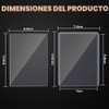 Toploaders Regulares Transparentes de 3 X 4 Pulgadas, Protectores de