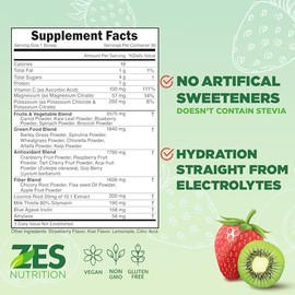 Verdes Electrolitos Kiwi Fresa
