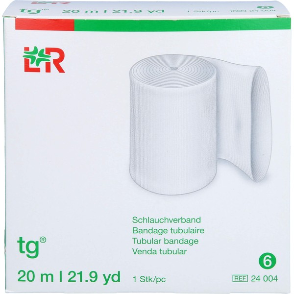 TG Tubular Bandage Size 6 20 m White Pack of 1
