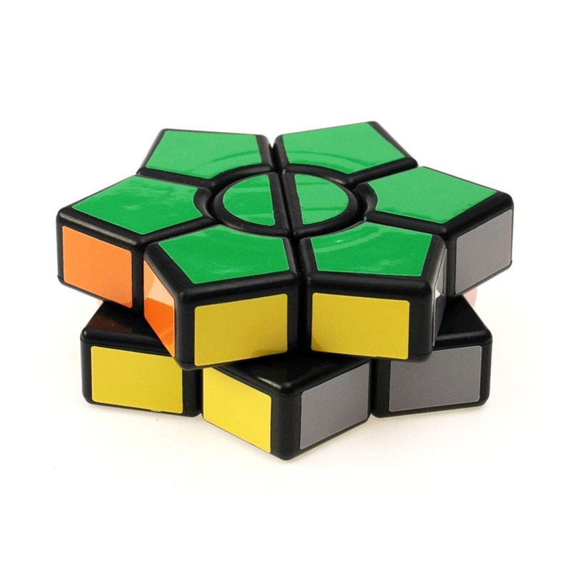 Yealvin 2-Layered Hexagon SQ Cube Creative Magic Cube Smooth Puzzle