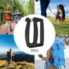 Baoblaze 5pcs Adjustable Buckles Webbing, Plastic Buckle for Webbing, Buckle