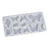 Molde De Silicona De Mariposa, Molde Colgante De Resina Para