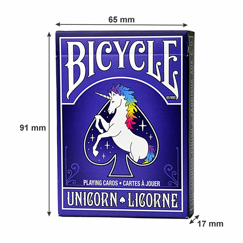Bicycle Unicorn Playing Cards, Standard Index, 1 Deck