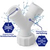 Monteral Double Water Connection Distributor for Washing Machine and Dishwasher,