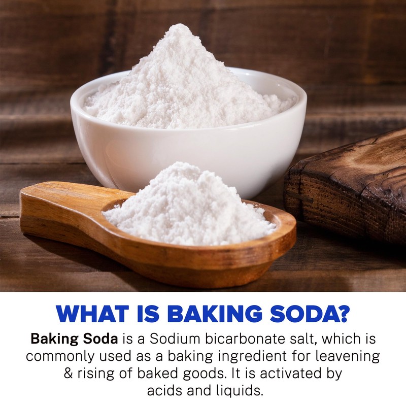 Urban Platter Baking Soda Jar 1Kg [Food Grade Sodium Bicarbonate