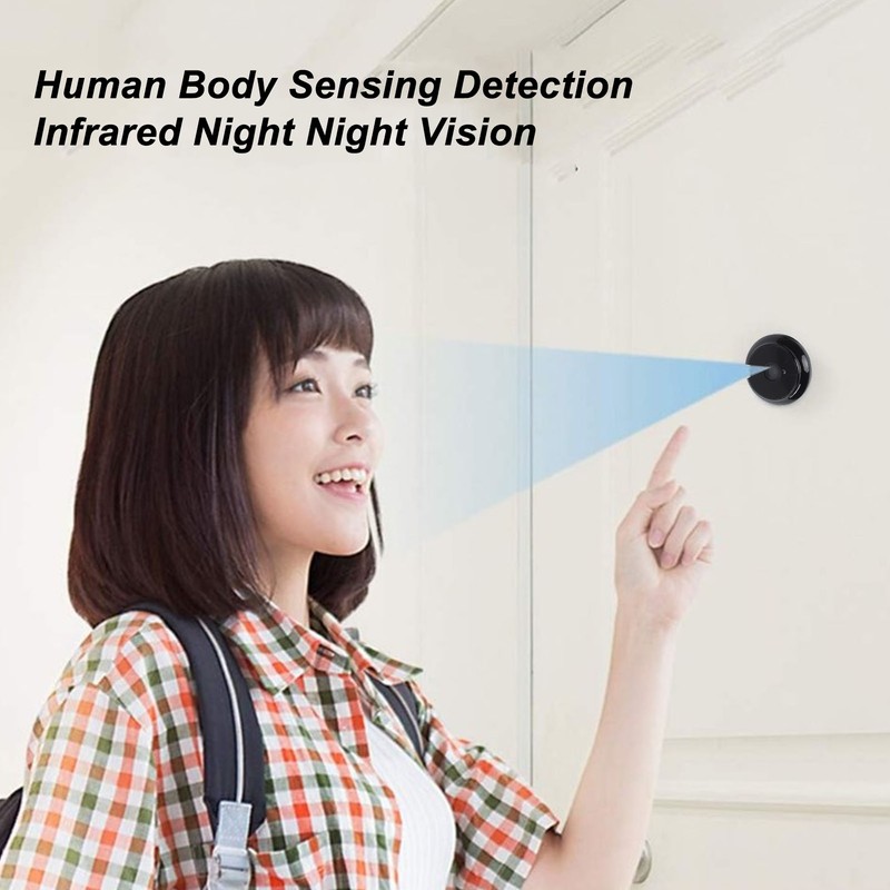 Visual Doorbell Camera with 4.5 Inch Screen Motion Detection 1080P