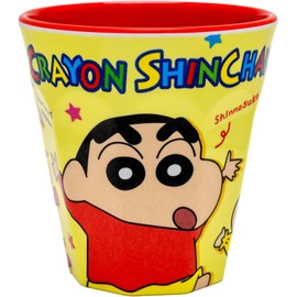 Tees Factory KS-5525540MI Crayon Shin-chan Plastic Melamine Cup, 9.1 fl oz (270 ml)