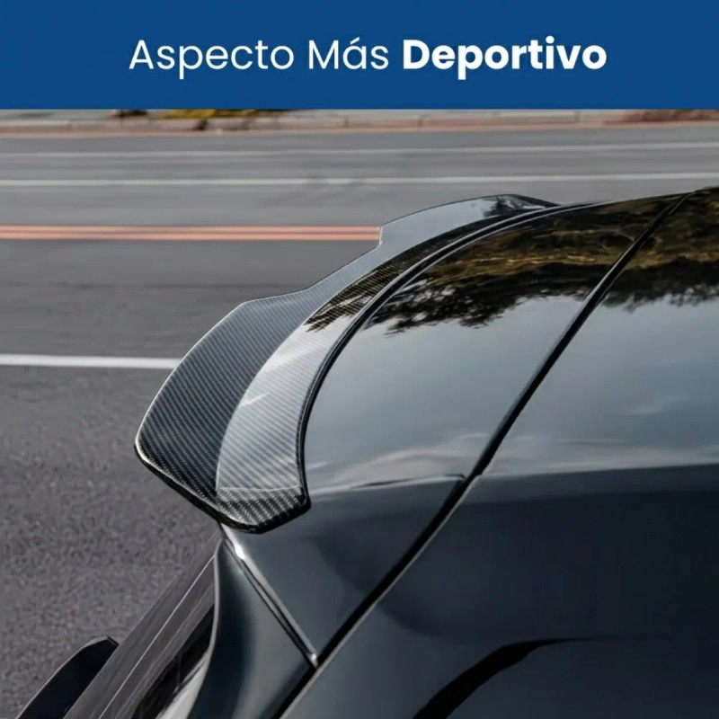 Aleron Fibra Carbono Hatchback Spoiler Cola De Pato Sport