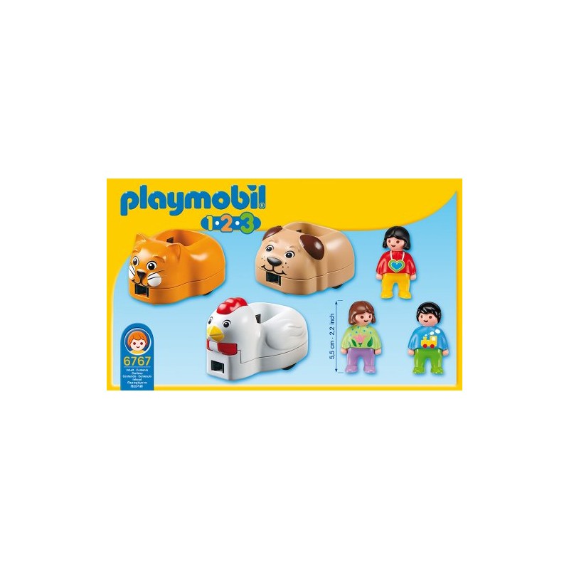 Playmobil 6767 1.2.3 Animal Train