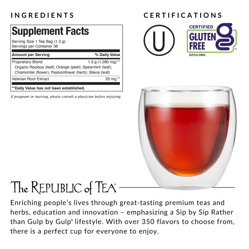 The Republic of Tea - Get Some Zzz’s – No.