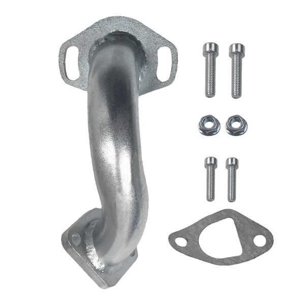 AKSGKGQ Racing Inverted Intake Pipe Inlet Manifold For Coleman 196cc