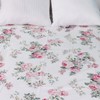 Soft Queen Fitted Sheet Floral Printed, 100% Cotton Decorative Deep