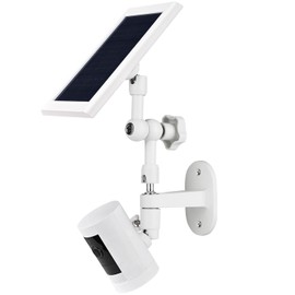 2-in-1 Wall Mount for Solar Panel, Stick Up Cam Battery, Spotlight Cam and Spotlight Cam Plus/Pro(Battery), Adjustable Angle to Get Maximum Sunlight for Your Solar Panel
