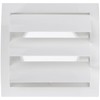 Vent Systems White 4'' Air Vent Cover - Pack of