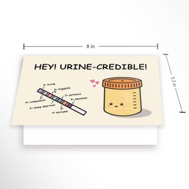 OJsensai Funny Thank You Card for Nurse Doctor, Nurse Preceptor Gifts, Healthcare Worker Appreciation Card, Urology Gifts