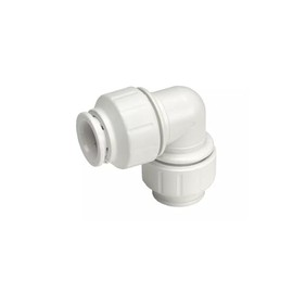 John Guest Speedfit PEM211510W 15 x 10 mm Coupler Reducer Bent, White (pack of 10)