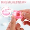 Sibba 5 Packs Small Pill Box Travel Pill Container Portable
