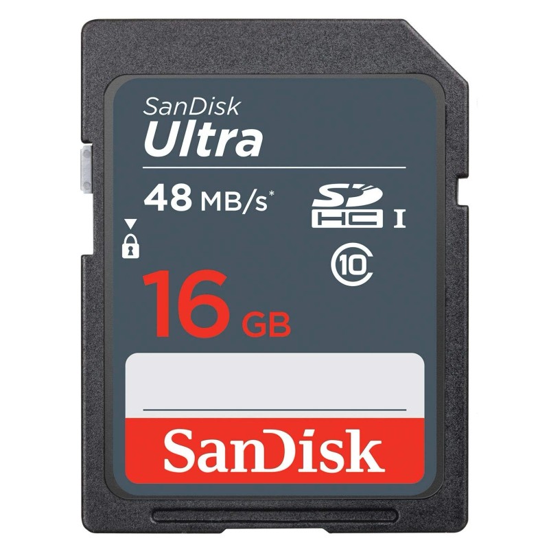 SanDisk 16GB SDHC Flash Memory Card Class 10 for Personal