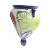 Cactus Canyon Ceramics Spanish Hand-Painted Orza Wall Flower Planter, Flor
