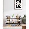 Kitsure Shoe Rack - 3-Tier Space-Saving Shoe Organizer & Shoe