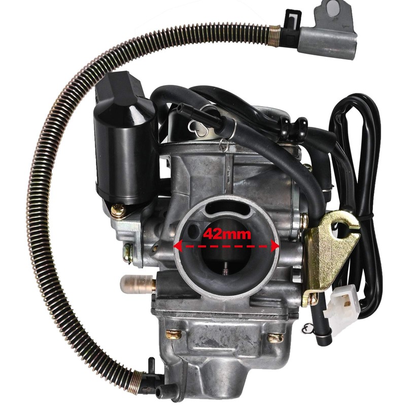 GY6 125cc/150cc Carburetor for 4 Stroke Engines Electric Choke Scooter