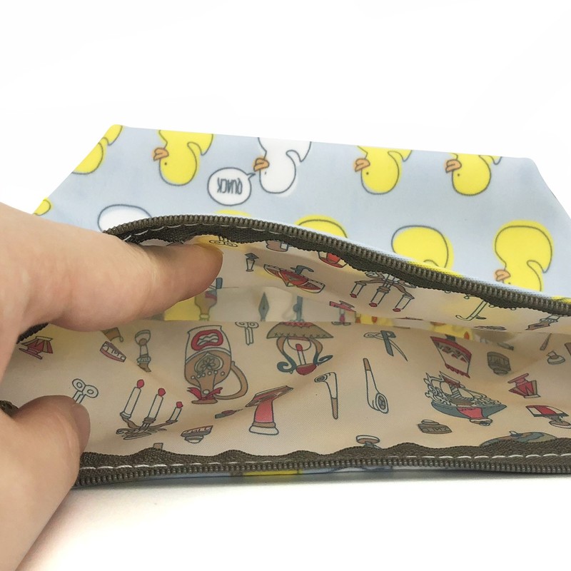 HUNGER Yellow Duck Make-Up Cosmetic Bag Carry Case, 14 Patterns