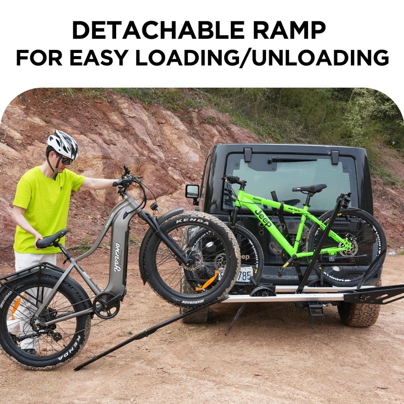 Young Electric Bike Rack Loading Ramp