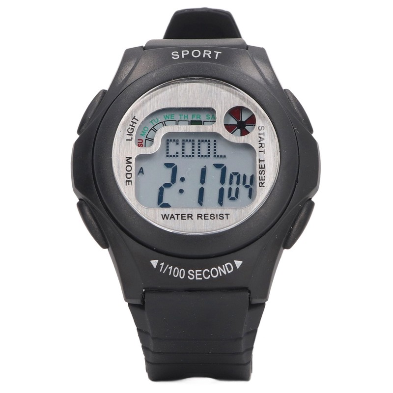 Women Men Digital Waterproof Sports Watch Surfing Watch Multifunctional Watch