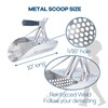 Sand Scoop for Metal Detecting, Heavy Duty Detector Scoop, Long