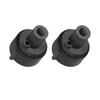 Ciuouient 2Pcs Replacement Knobs,Black,Plug and Play