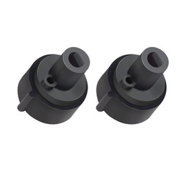 Ciuouient 2Pcs Replacement Knobs,Black,Plug and Play