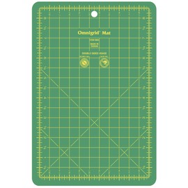 Omnigrid 5-1/2" x 8-1/2" Gridded Self-Healing Cutting Mat