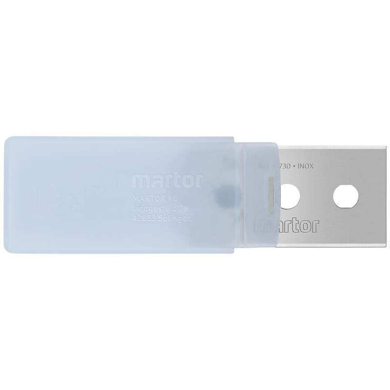 martor INDUSTRIAL BLADE 13730 Replacement Blades, 13730 Stainless Steel, 10