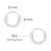 SOFIA MILANI - Women's Earrings 925 Silver - with Zirconia