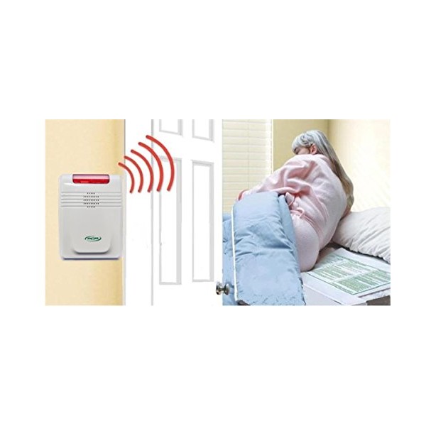 Smart Caregiver Wireless and Cordless Weight Sensing Bed Pad – 10” x 30” (Monitor or Alarm Included).