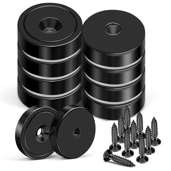 MIKEDE MIKEDE Magnets with Hole, 70LB Strong Rare Earth Magnets,