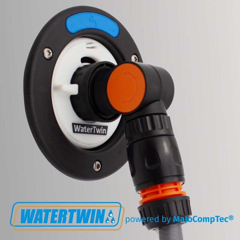 MaJoCompTec® WATERTWIN Water Tank Cap Compatible with Gardena Water Filter